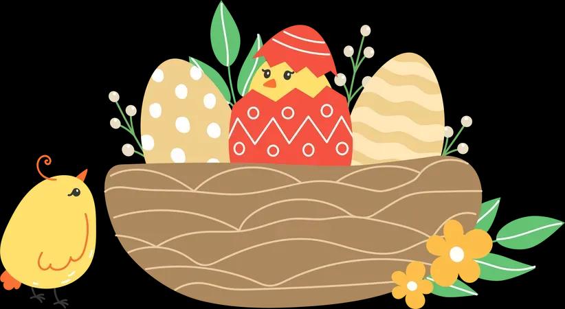 Lleva la alegría de la Pascua a tus diseños con esta colección de Ilustraciones de Feliz Pascua. Desde huevos de colores y conejitos alegres hasta flores en flor y cestas de Pascua, estas ilustraciones capturan el espíritu de renovación y festividad. Ideales para tarjetas de felicitación, publicaciones en redes sociales y proyectos creativos, estas ilustraciones añaden un toque cálido y alegre a las celebraciones de Pascua.